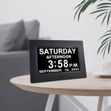7" Digital Calendar Clock