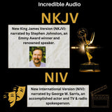 E-bible Audio Book with NIV and NKJV