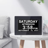 7" Digital Calendar Clock
