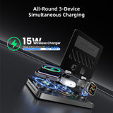 Azpen 4-in-1 Wireless Charging Station