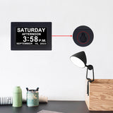 7" Digital Calendar Clock