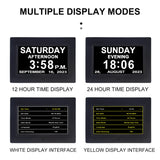 7" Digital Calendar Clock