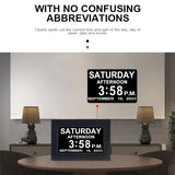 7" Digital Calendar Clock