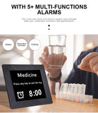 7" Digital Calendar Clock