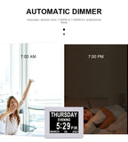 7" Digital Calendar Clock