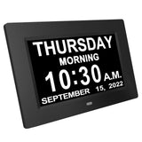 7" Digital Calendar Clock