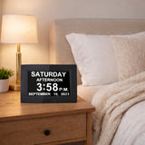 7" Digital Calendar Clock