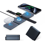 Azpen Leather Folding Wireless Charger