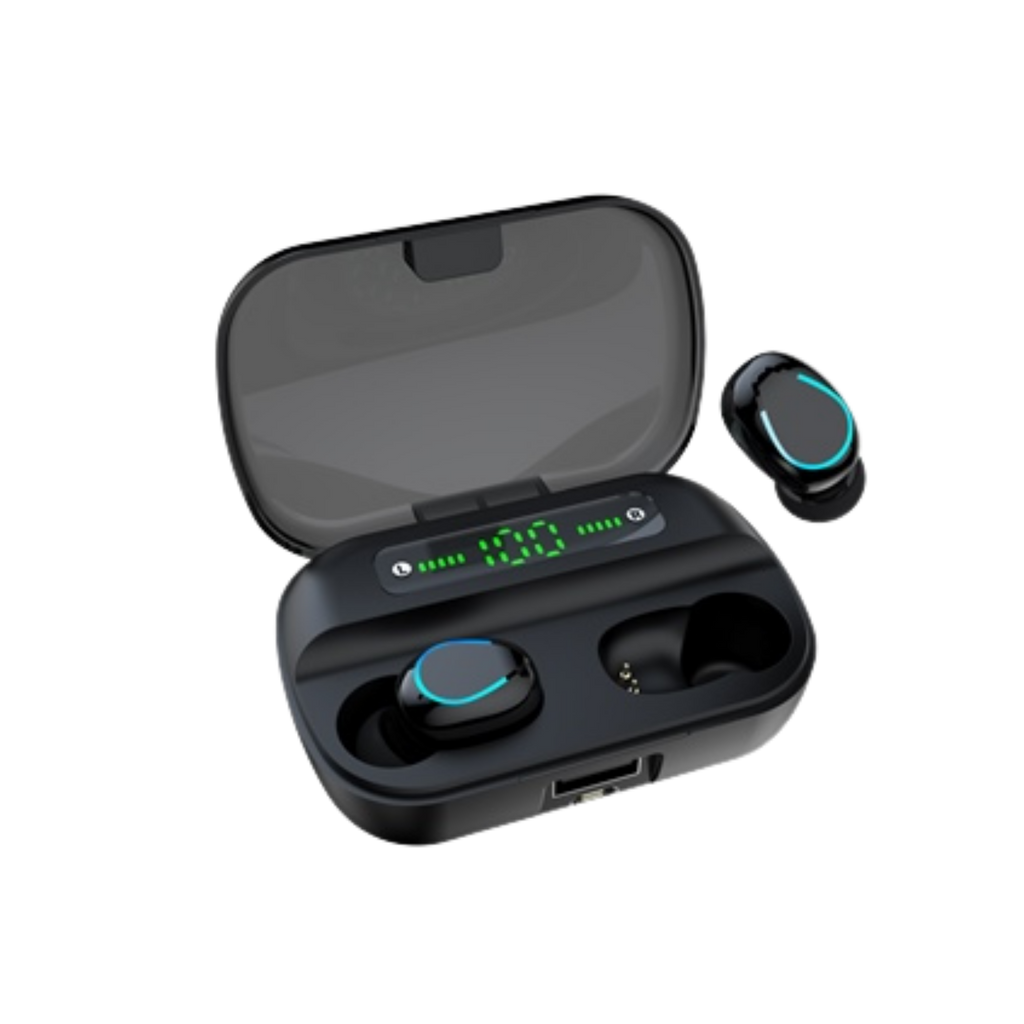NVEE True Wireless Bluetooth Earbuds w/ Charging Case