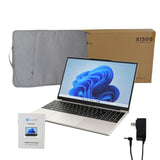 X1500 15.6” Windows 11 Laptop – 128GB Storage Microsoft 365 for Lifetime, Carrying Case Included