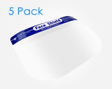 Anti Fog Face Shield - 5 pack